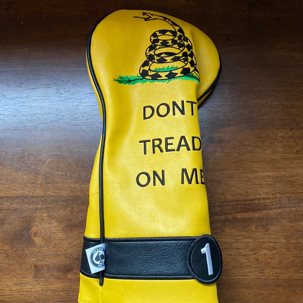 Yellow Golf Club Headcover